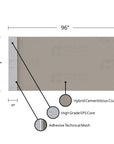 MX109-6 Composite Window & Door Trim Exterior Moulding