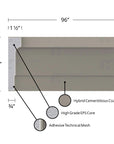 THE LAWRENCE (6") COMPOSITE EXTERIOR WINDOW AND DOOR TRIM