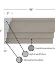 MX119 Composite Window & Door Trim Exterior Moulding