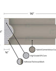 THE ISABELLA (3-1/4") COMPOSITE EXTERIOR WINDOW AND DOOR TRIM