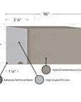 MX203 Composite Window Sill Exterior Moulding