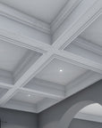 The Camelot  One Piece Interior Plaster Ceiling Beam
