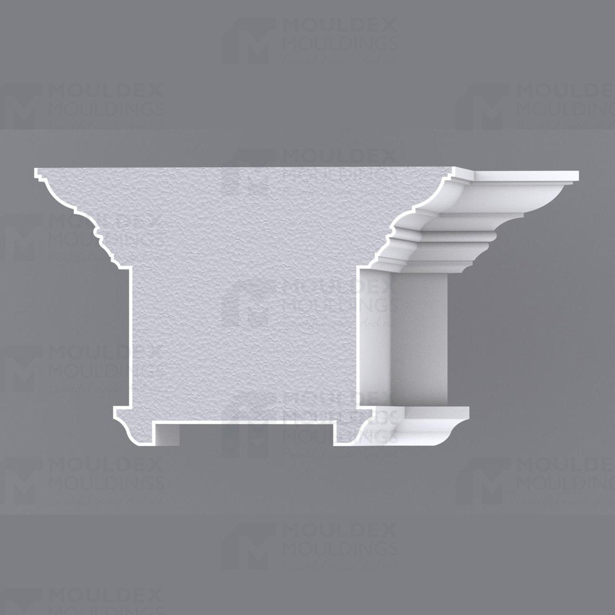 The Florence Interior Plaster Ceiling Beam Moulding