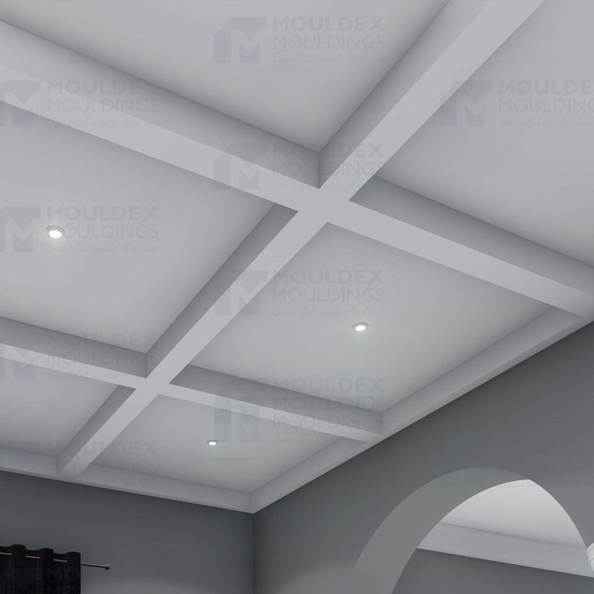 The Avon One Piece Interior Plaster Ceiling Beam
