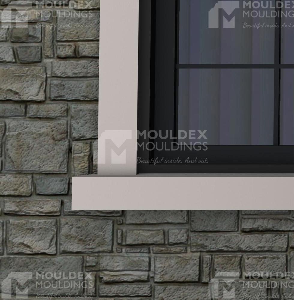 The Cedar Exterior Composite Window Sill