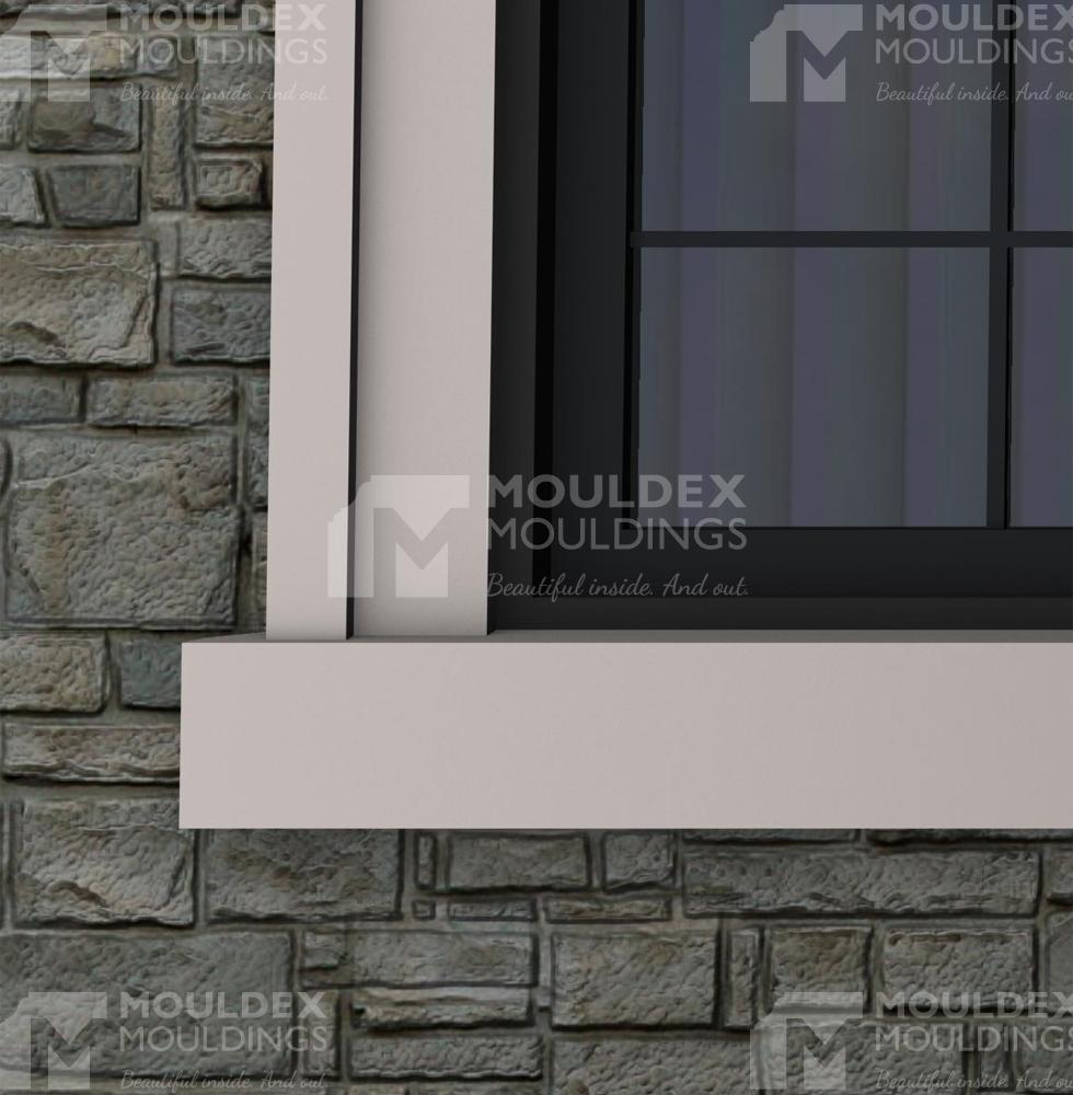 The Kamloops Composite Exterior Window And Door Trim Moulding