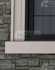 The Lawrence Composite Exterior Window And Door Trim Moulding