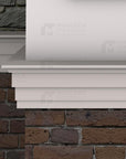 The Cimmaron Exterior Composite Middle Band Moulding