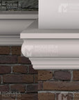 The Gibson Exterior Composite Middle Band Moulding