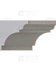 The Euclid Exterior Crown Moulding