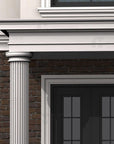 The Roma Composite Exterior Round Fluted Column Wrap