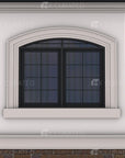 The Savona Exterior Window And Door Trim Design Example