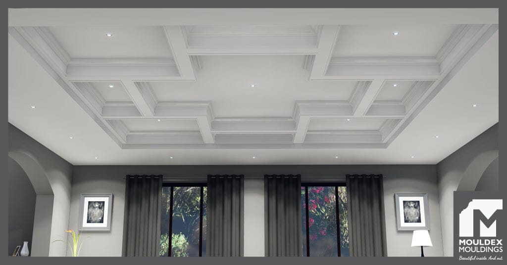 Coffered Waffle Ceilings Design Ideas