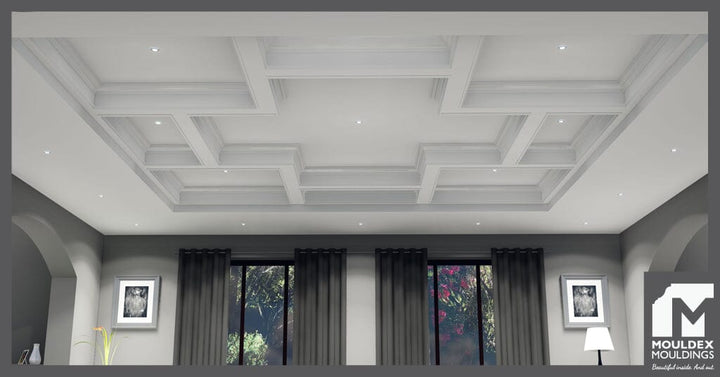 ONE PIECE BEAMS + COFFERED/WAFFLE CEILINGS DESIGN IDEAS