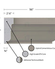 THE HAMLET (6") COMPOSITE EXTERIOR WINDOW AND DOOR TRIM