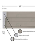 MX122 Composite Window & Door Trim Exterior Moulding