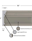 THE YATES (4-7/8") COMPOSITE EXTERIOR WINDOW AND DOOR TRIM