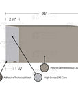 MX218 Composite Window Sill Exterior Moulding