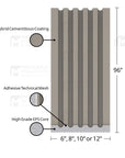 MX502 Composite PIlaster Exterior Moulding