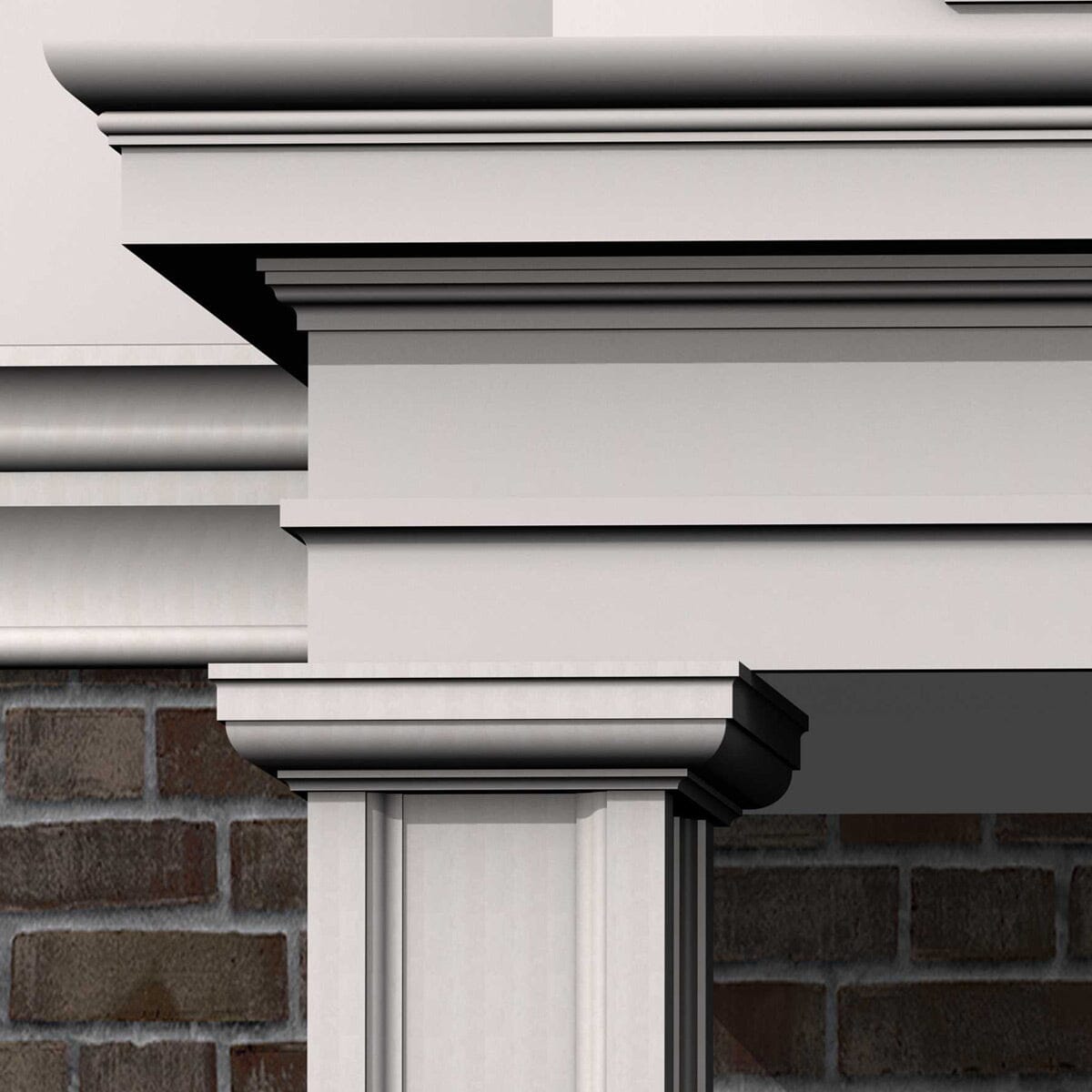 Pilaster Definition Exterior Wall Pilasters Decorative Column Head Models P5030W Dor Ion