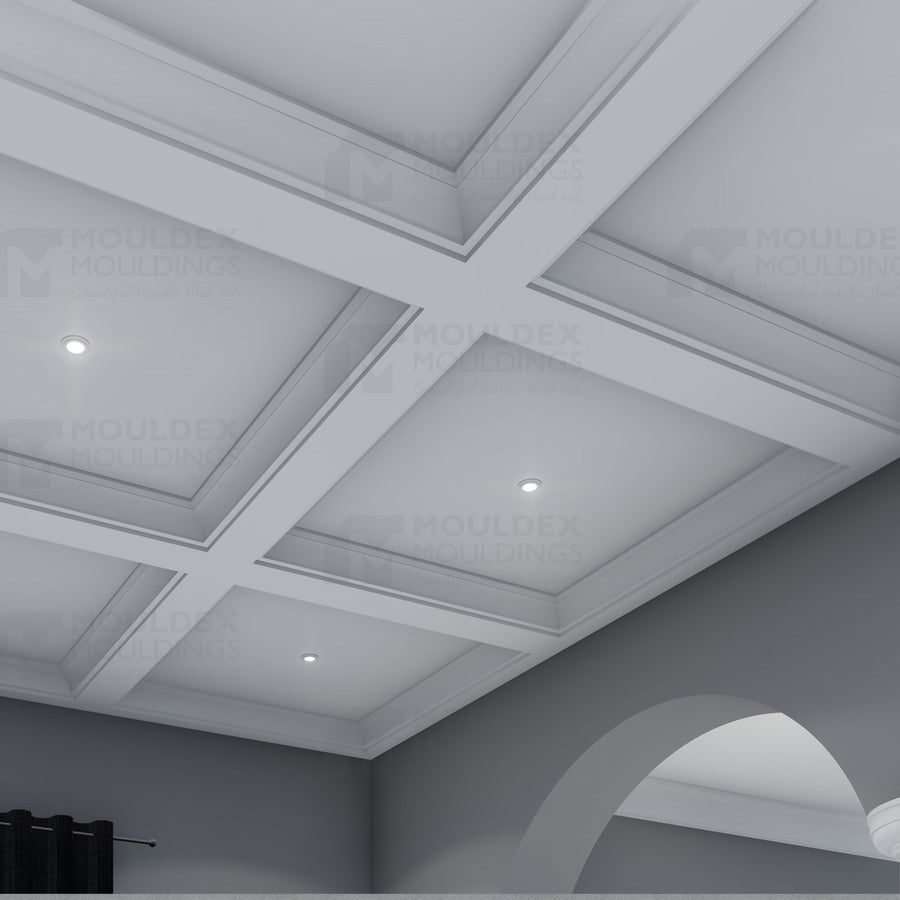 The Natalina  One Piece Interior Plaster Ceiling Beam