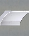 The Lorraine Interior Plaster Crown Cornice Moulding