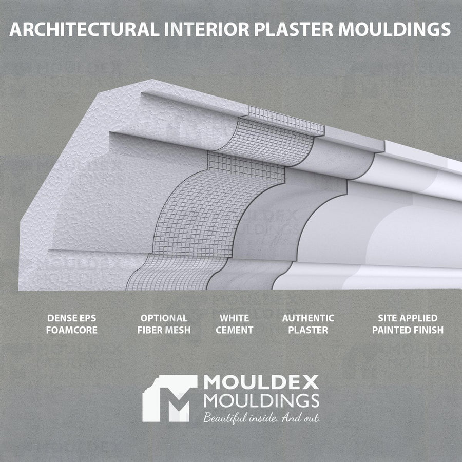 THE ESSEX- INTERIOR PLASTER LIGHT COVE (4
