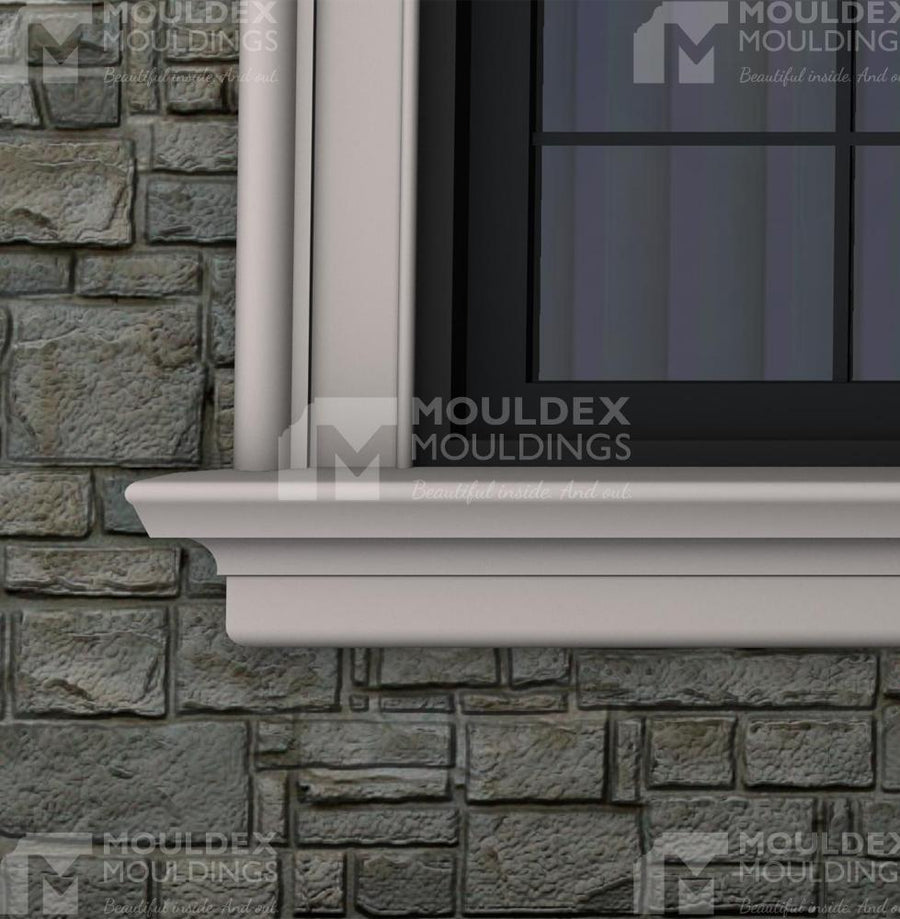 The Madaline Composite Exterior Window And Door Trim Moulding
