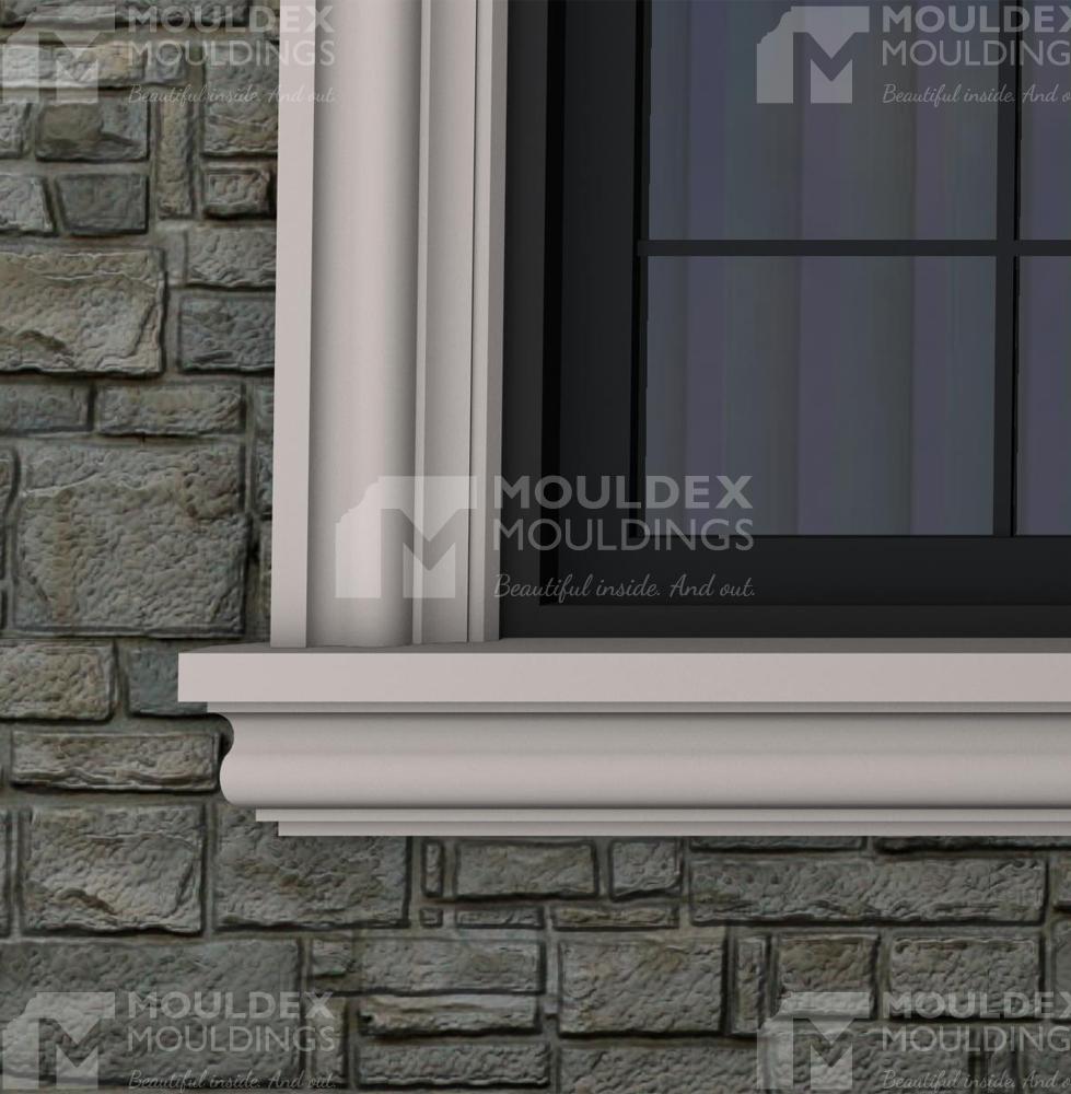 The Oakridge Composite Exterior Window And Door Trim Moulding