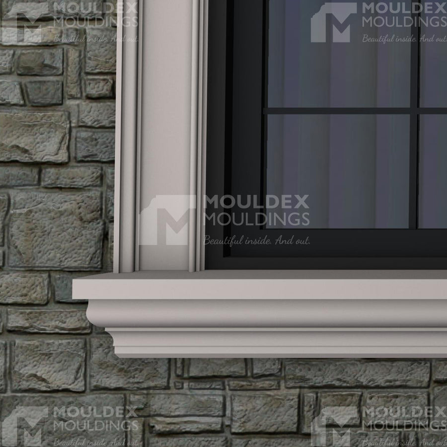 The Ramona Composite Exterior Window And Door Trim Moulding