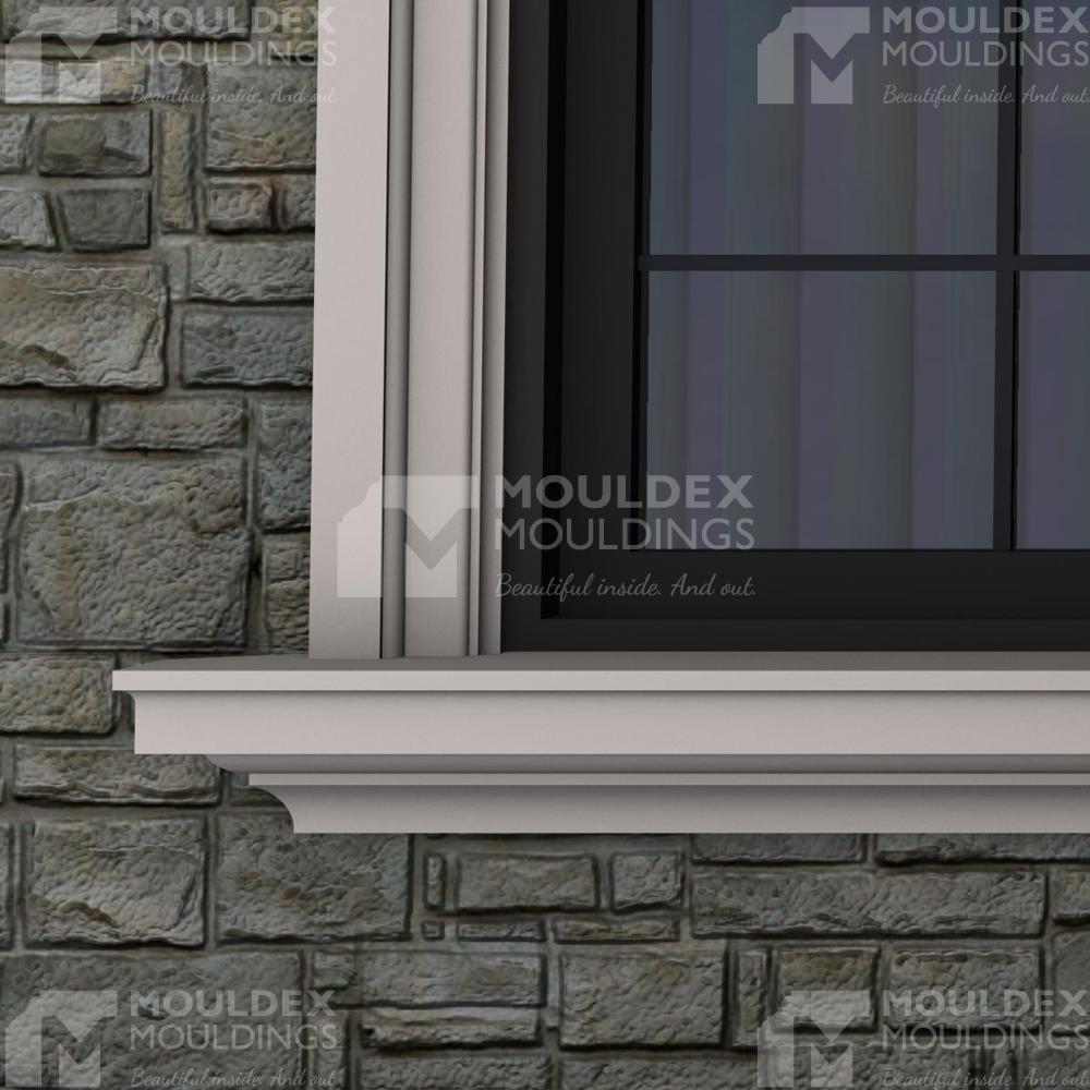 The Geraldine Exterior Composite Window Sill