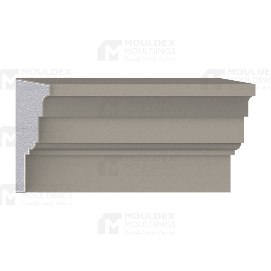 The Birchcliffe Composite Exterior Middle Band Moulding