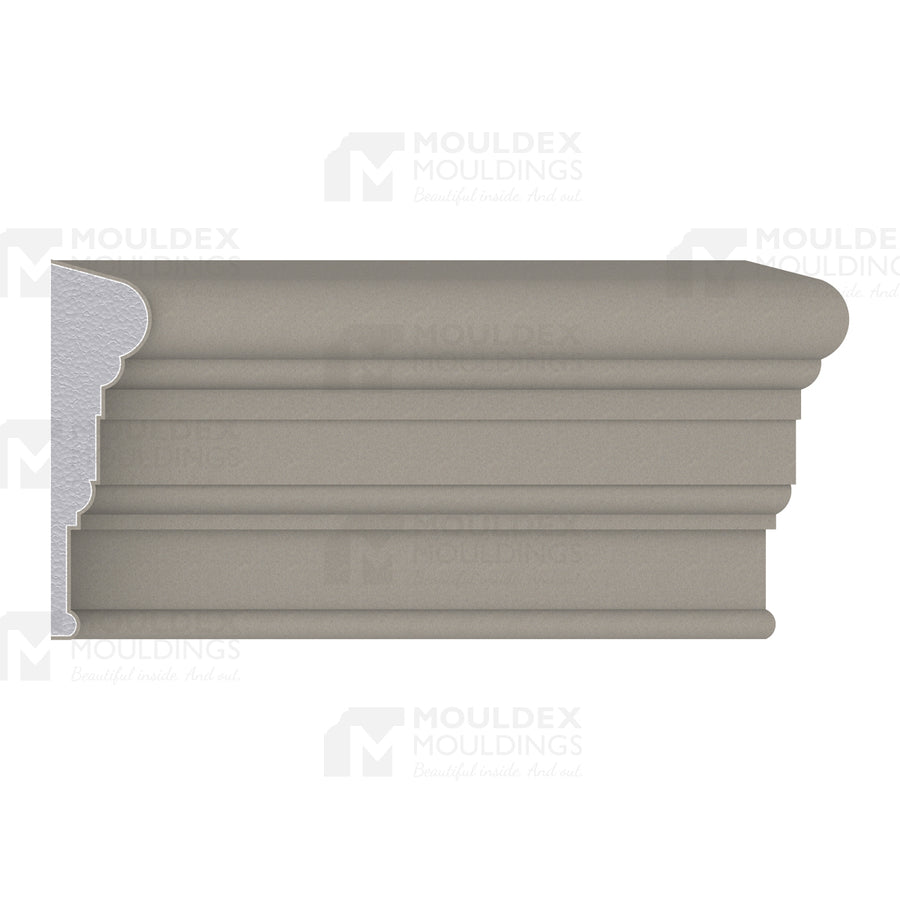 The Linden Composite Exterior Middle Band Moulding