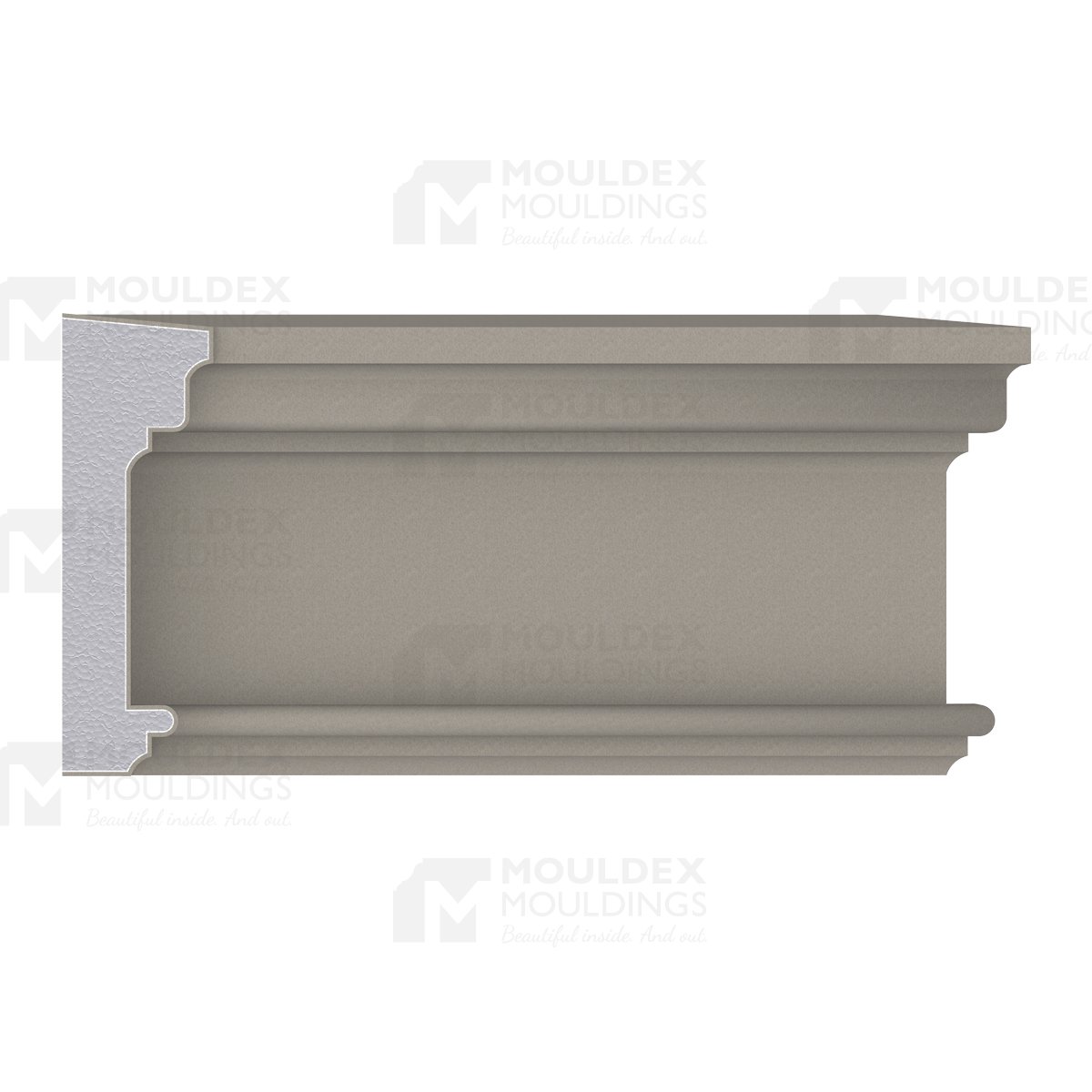 The Niagara Composite Exterior Middle Band Moulding