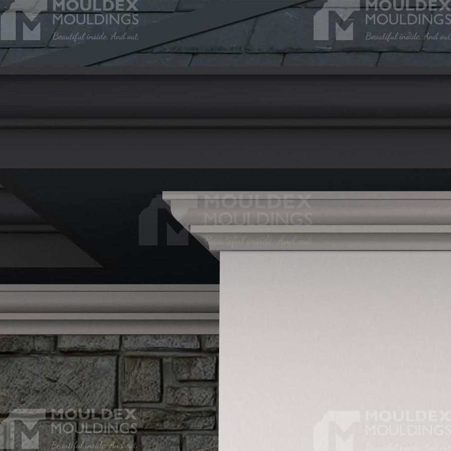 THE AUGUSTA - EXTERIOR CORNICE/CROWN MOULDING (3-1/2