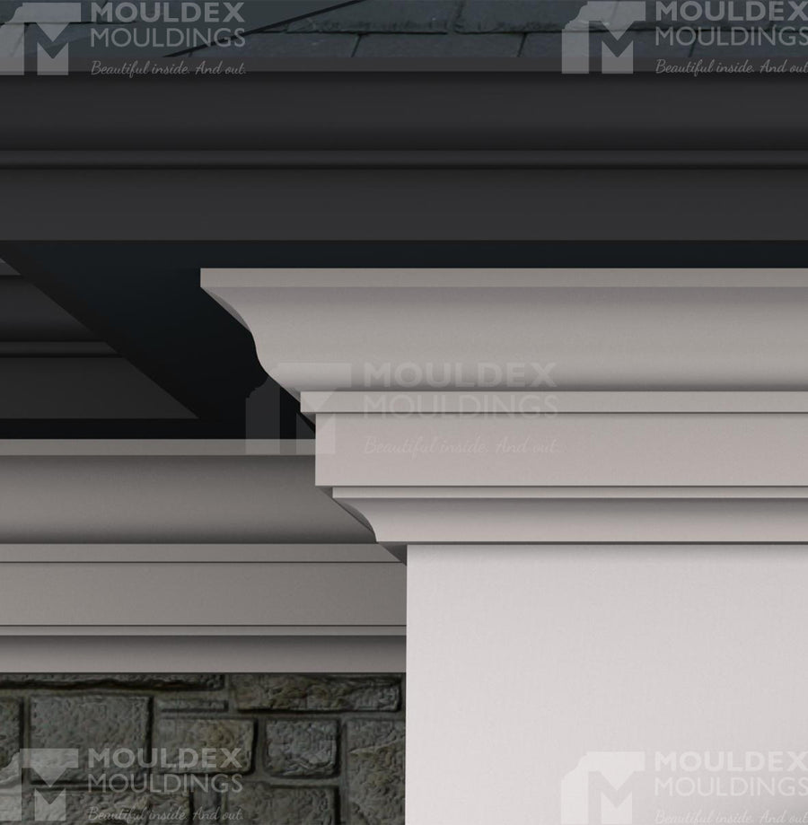 THE HOLLY - EXTERIOR CORNICE/CROWN MOULDING (9-3/16