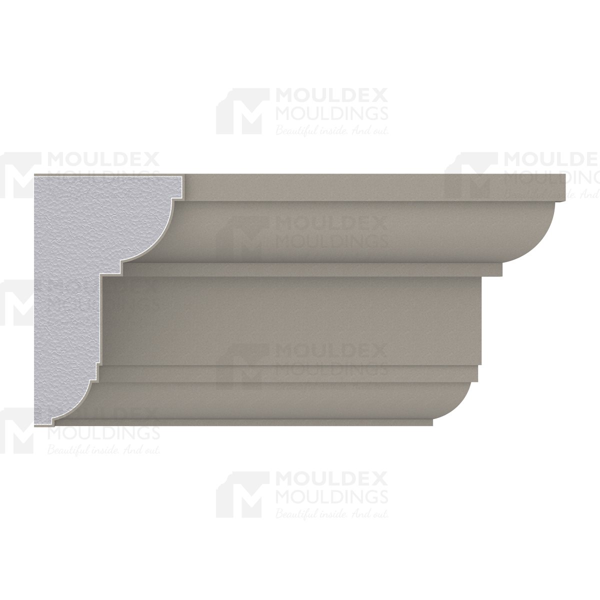 The Stephanie Exterior Crown Moulding