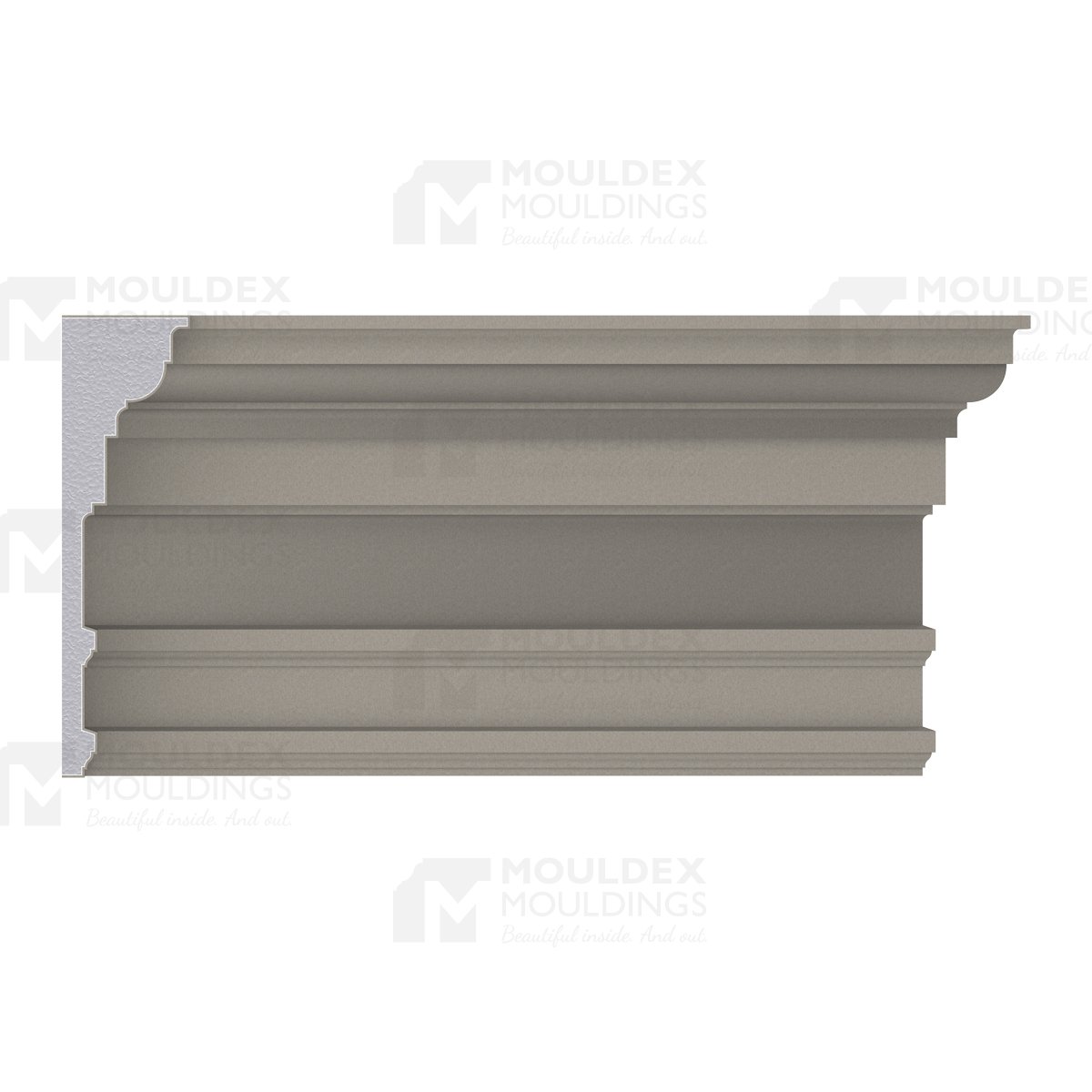 THE NORTON (18&quot;) COMPOSITE EXTERIOR CORNICE MOULDING