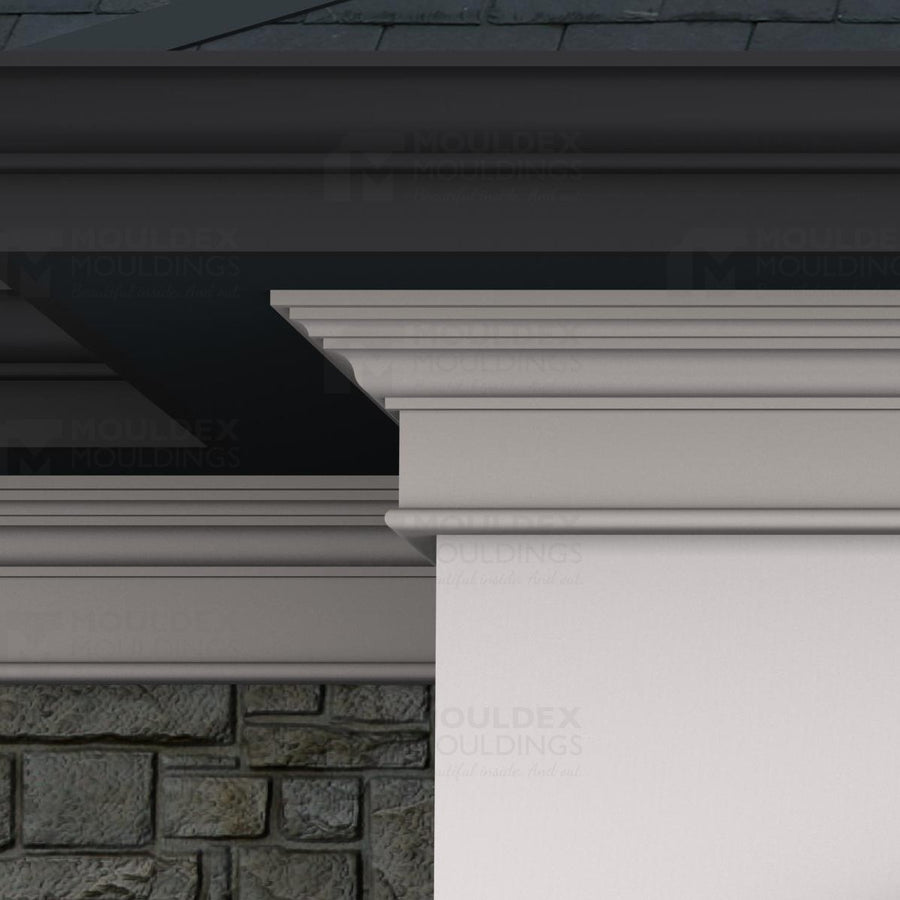 The Rosedale Exterior Crown Moulding