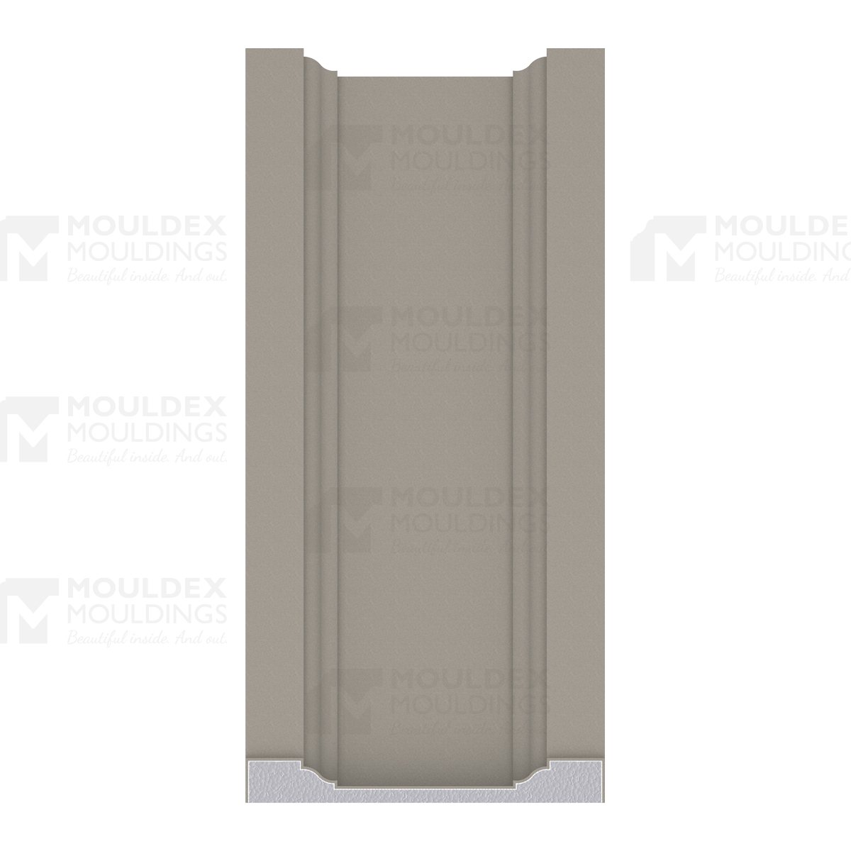 The Moderna 6 Composite Exterior Pilaster