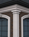 The Flute 10 Exterior Composite Fluted Pilaster