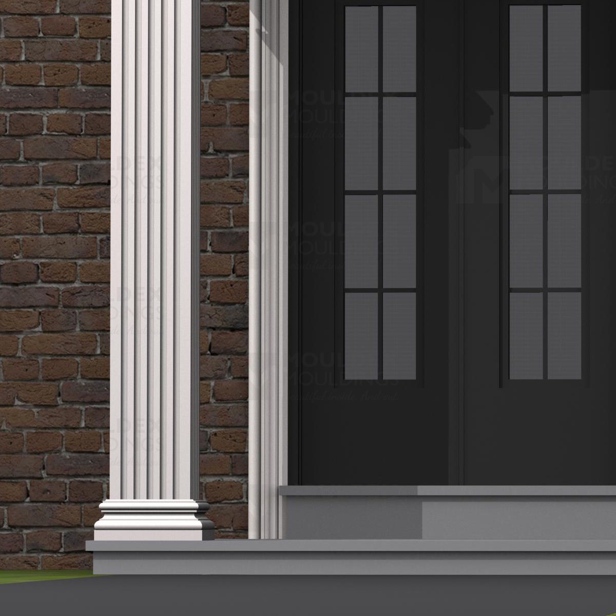 The Banbury Exterior Composite Pilaster And Square Column Base