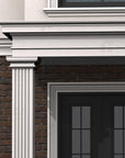 The Piazza Composite Exterior Square Column Wrap