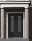 Exterior Round Fluted Column Design Example