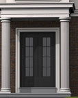 Exterior Round Fluted Column Design Example