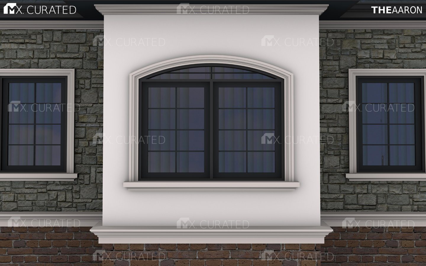 The Aaron Exterior Moulding Design Example