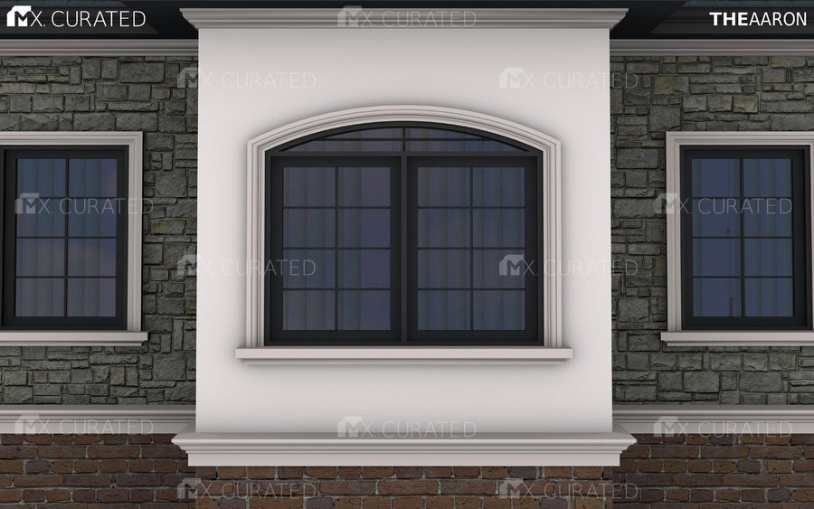 THE AUGUSTA - EXTERIOR CORNICE/CROWN MOULDING (3-1/2