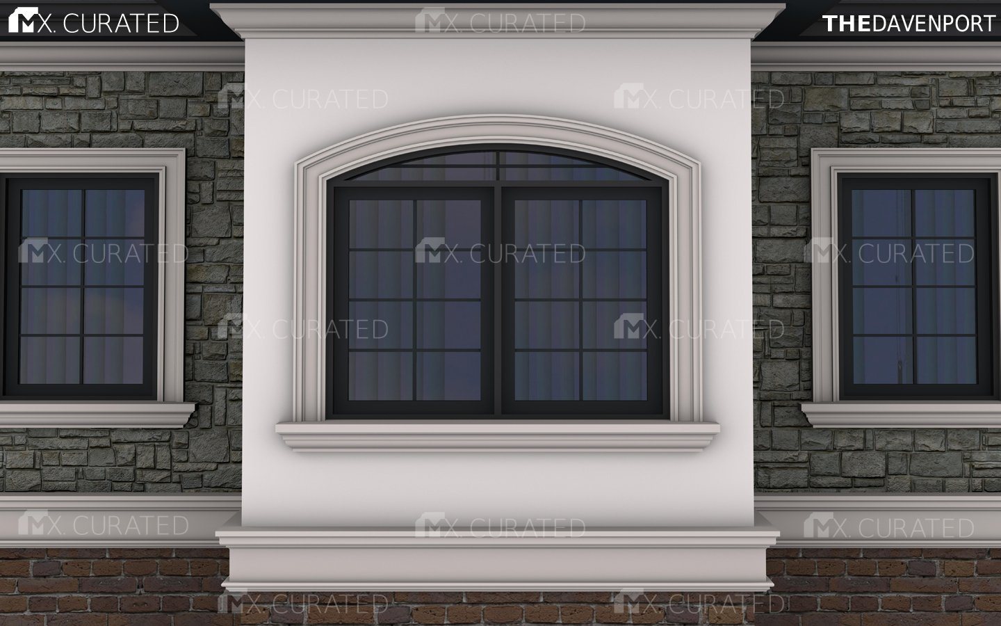 The Davenport Exterior Moulding Design Example