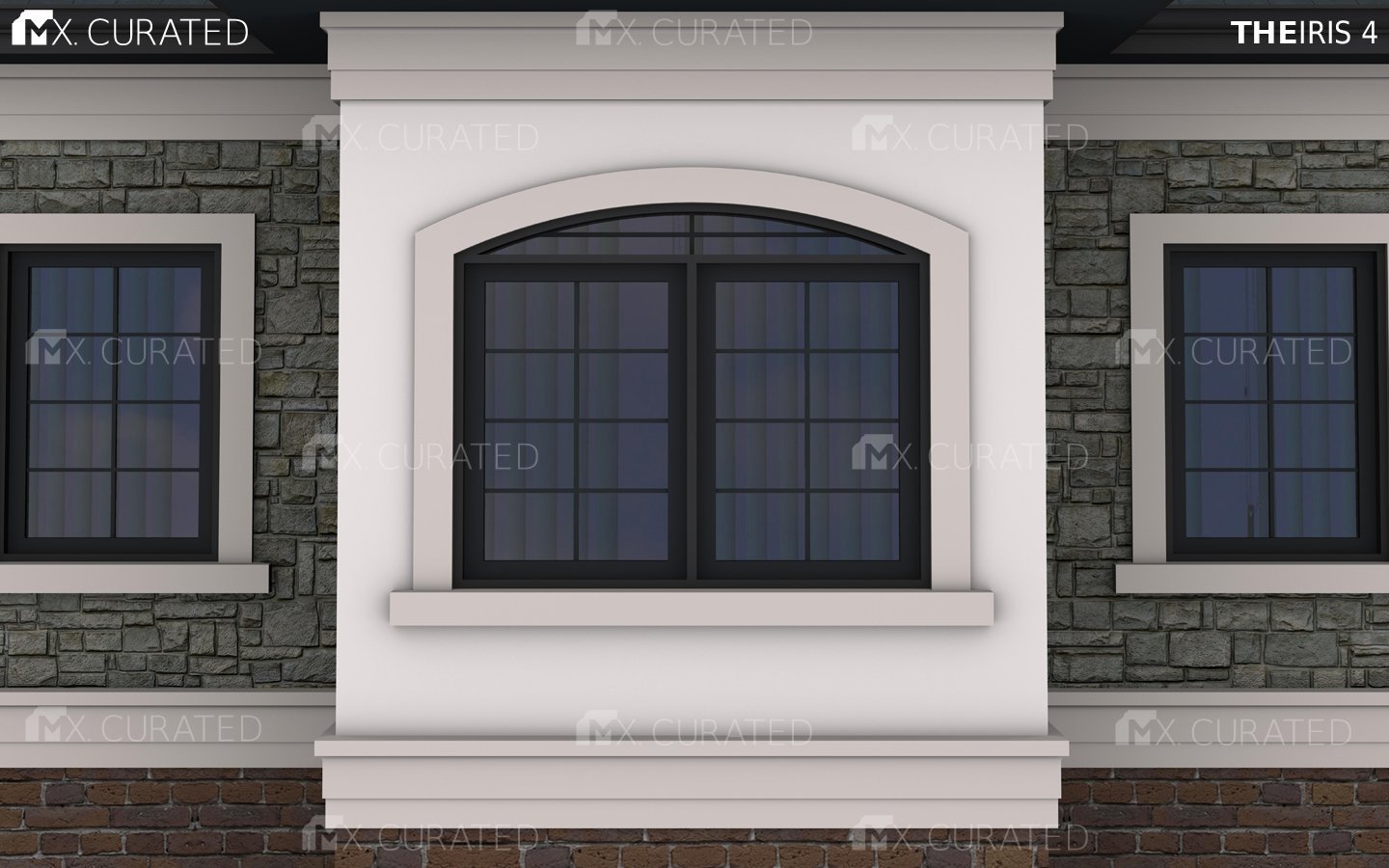 The Iris 4 Exterior Moulding Design Example