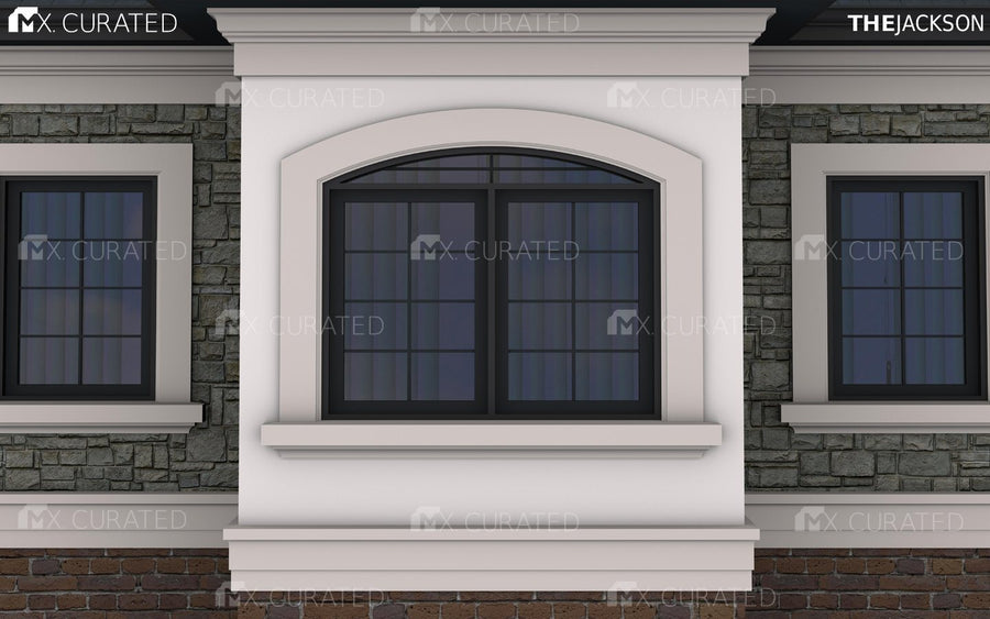 The Jackson Exterior Moulding Design Example